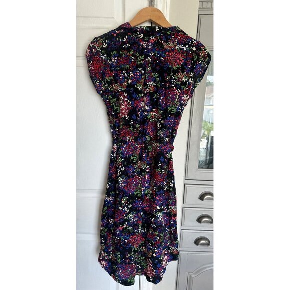 Conversations by Anthropologie - 32 of 52 Colloquial Floral Button Dress Size 8 - Picture 3 of 7
